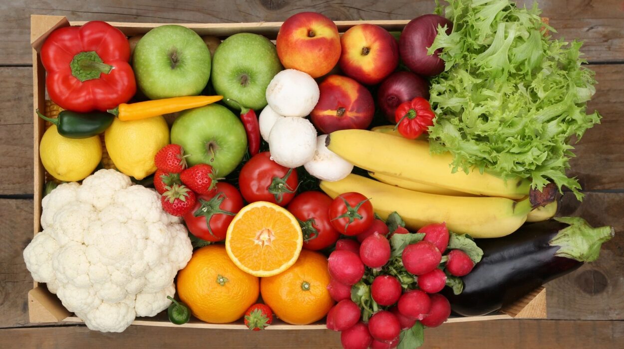 A box of food