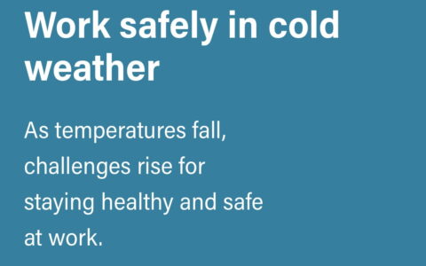 Work Safely in Cold Weather