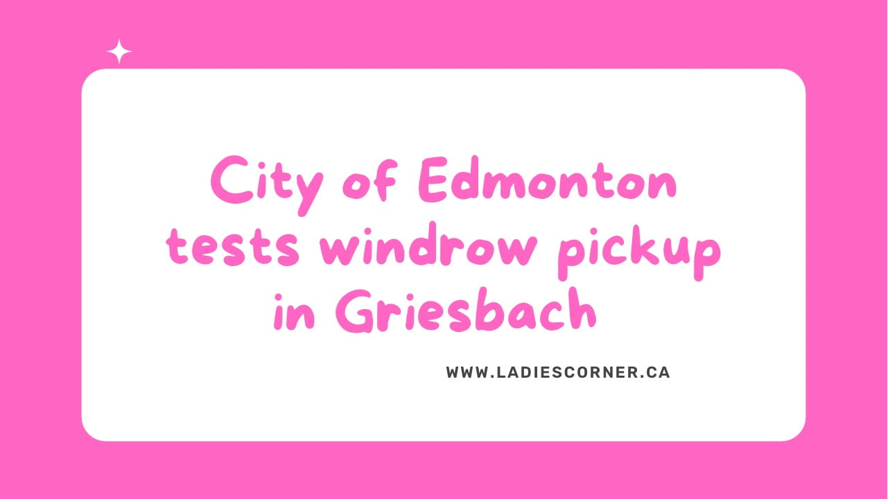 City of Edmonton trials windrow pickup in Griesbach
