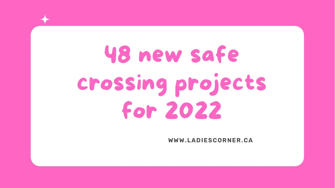 48 new safe crossings confirmed for 2022