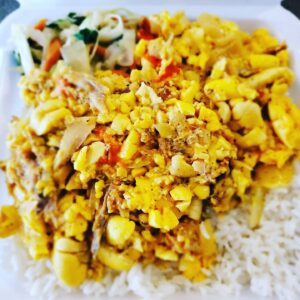 Ackee and Saltfish | Photo source Elaine Smith 
