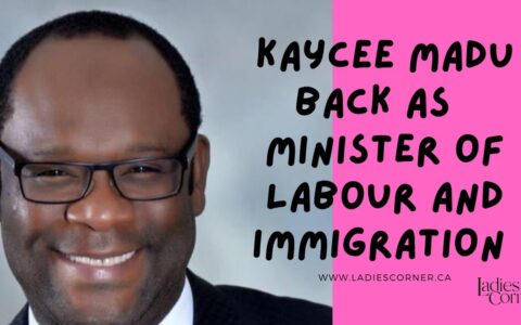 Kayceee Madu Back as Minister of Labour and Immigration