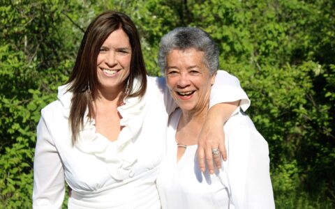 Jacqueline Biollo and her mum | Photocredit Jacqueline Biollo