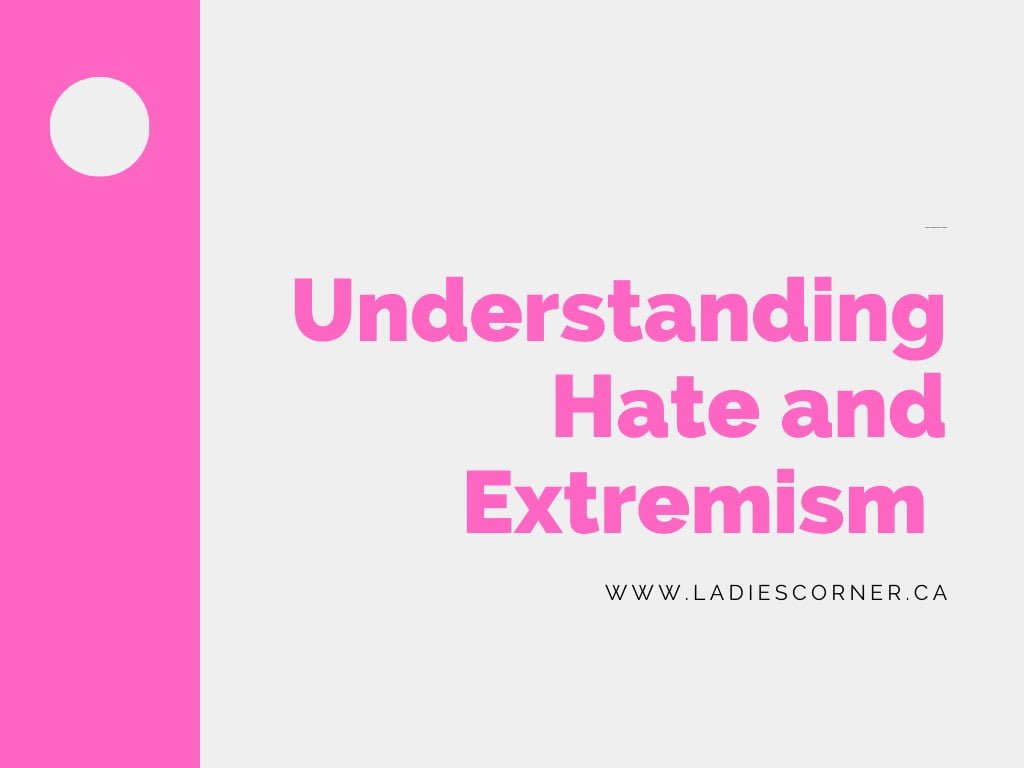 Understanding Hate and Extremism