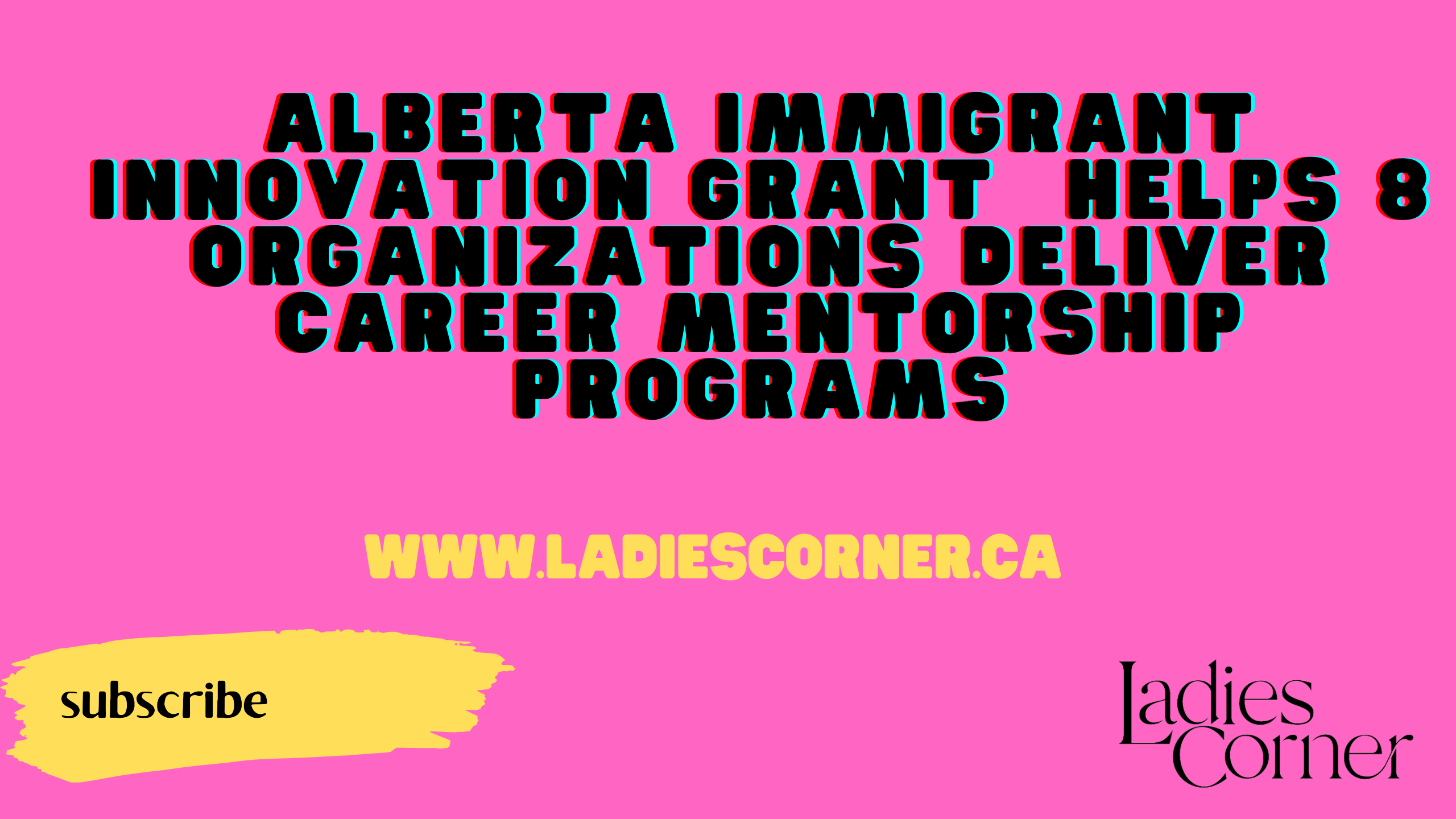 8 organisations get grant to help them deliver mentorship programs.
