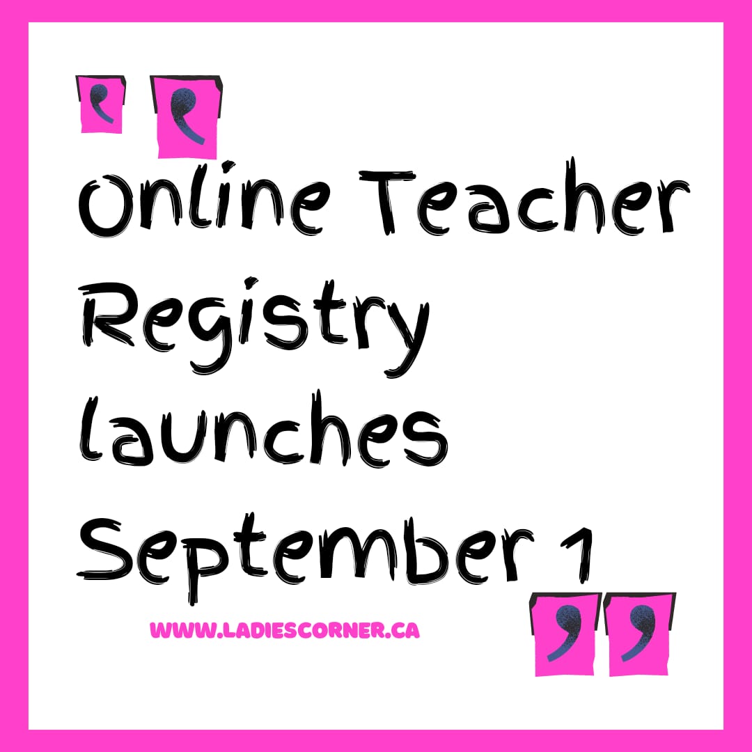 Online Registry Launches September 1