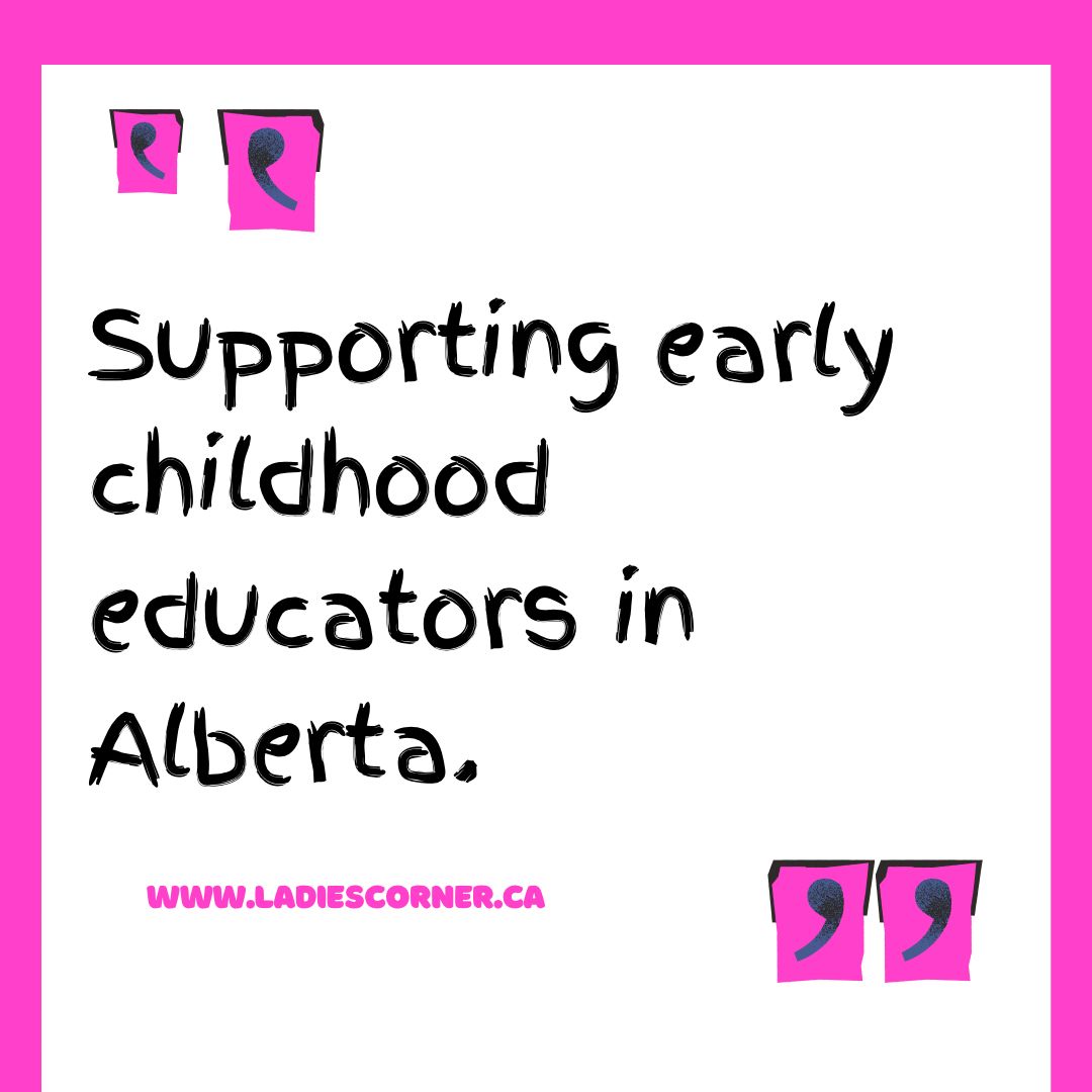 Supporting early childhood educators in Alberta