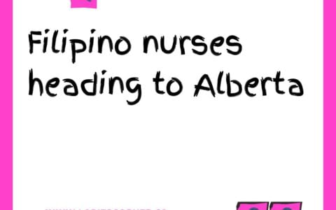 Filipino nurses headed to Alberta