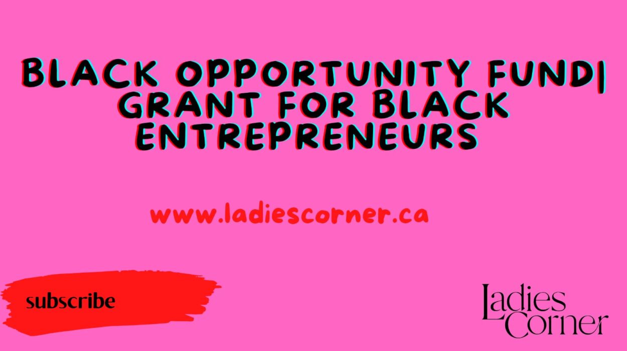 Black Opportunity Fund |Grant for Black Entrepreneurs