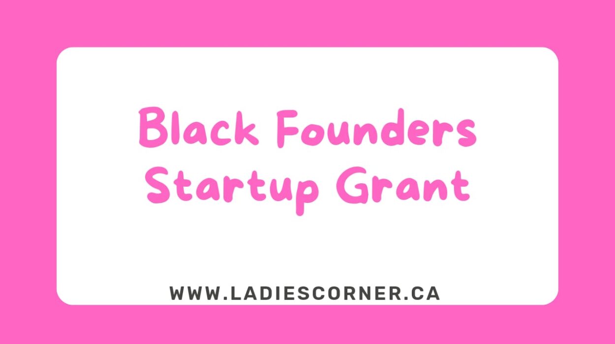 Black Founders Startup Grant