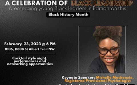 Celebrate emerging young black leaders in the Edmonton community!