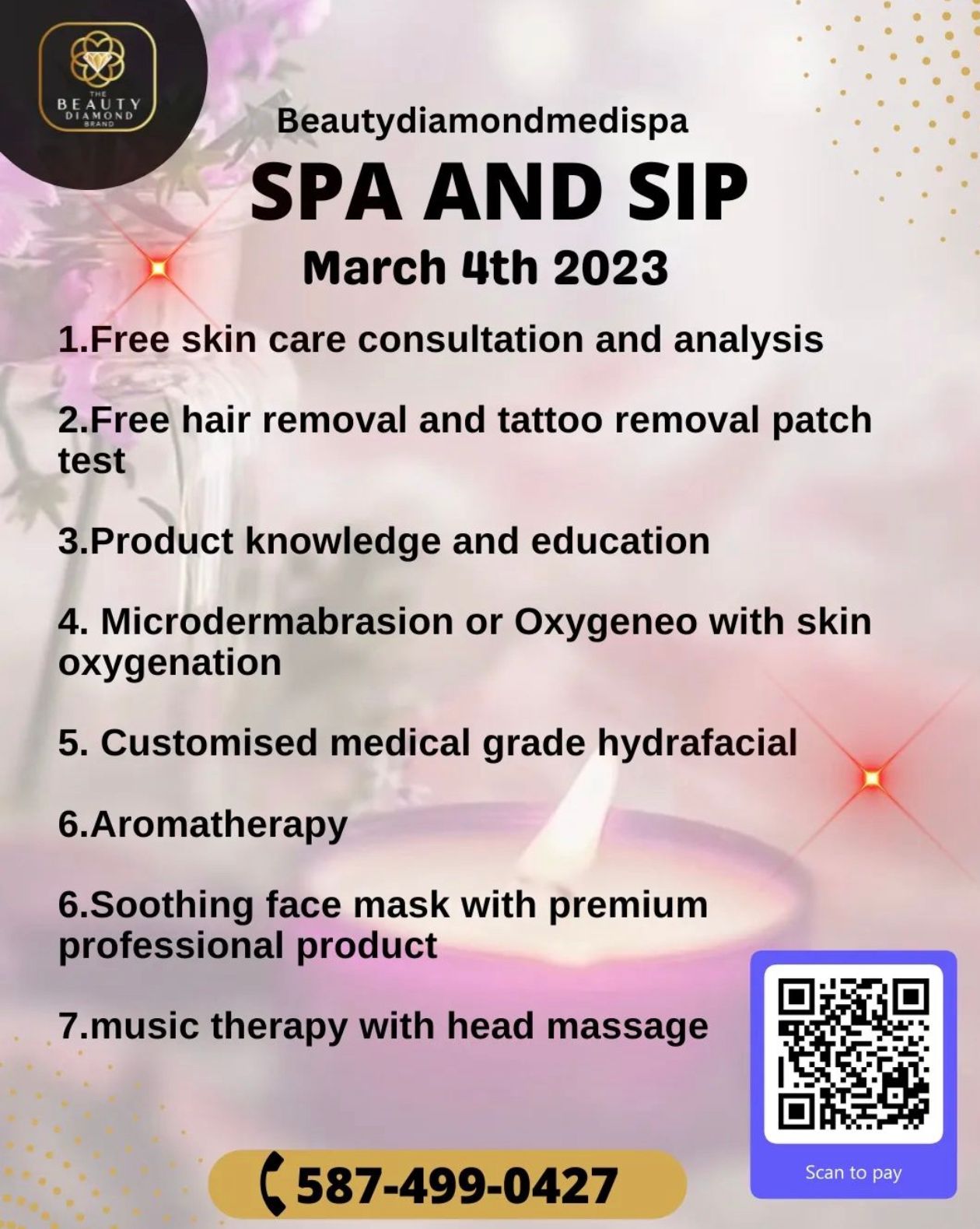 Sip and Spa | March 4th 2023