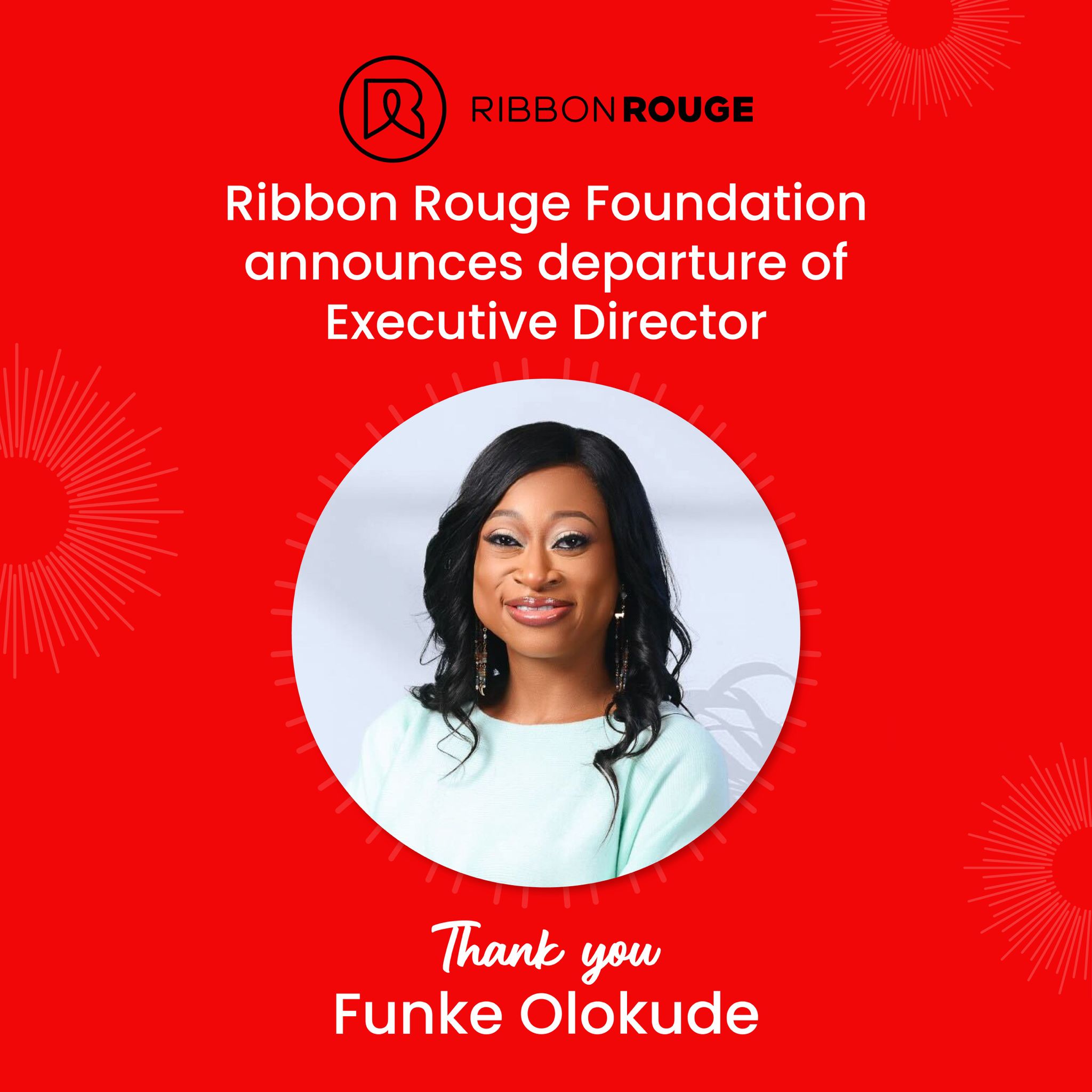 Funke Olokude departs RRF