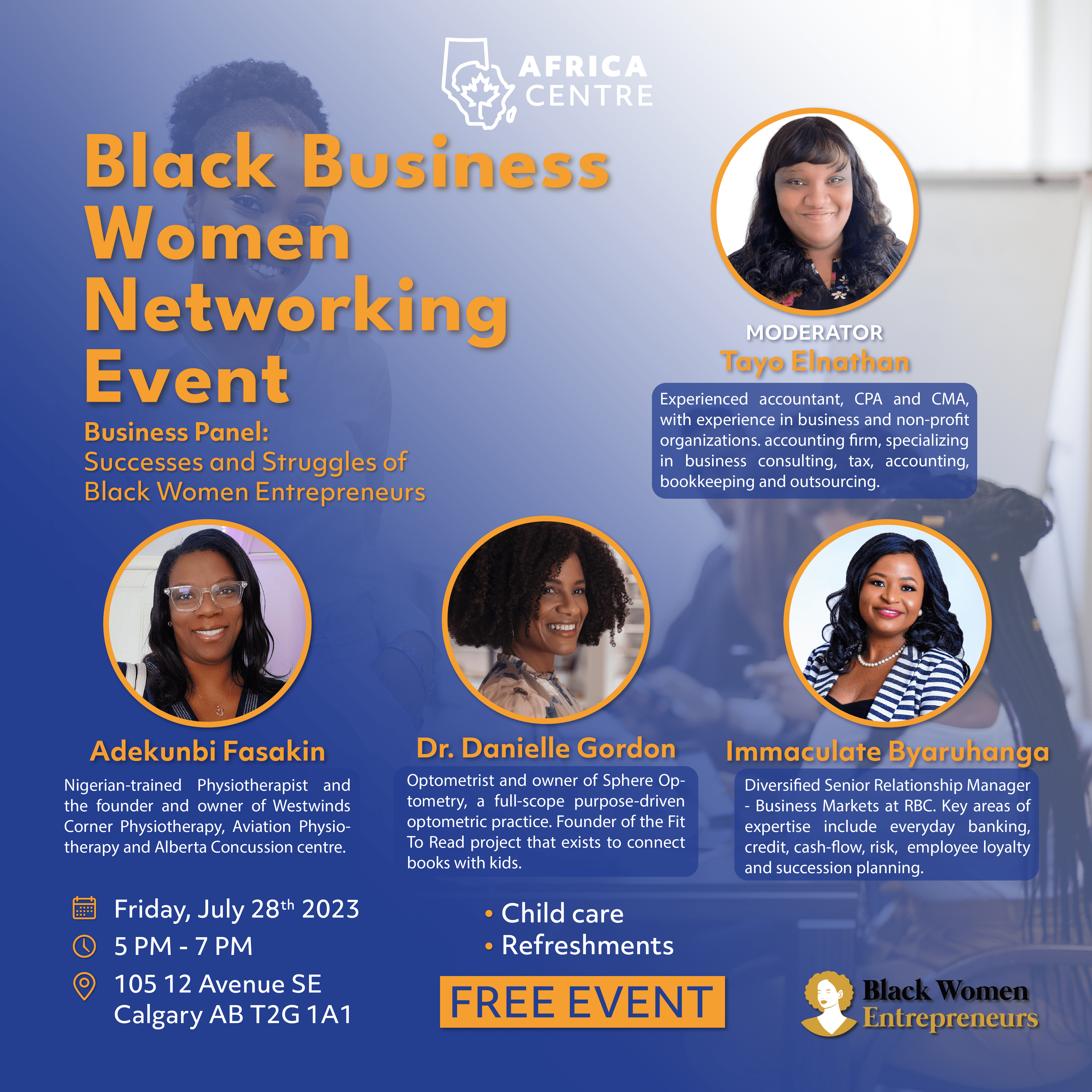 Black Business Women Networking Event | July 28th | 5 pm - 7 pm