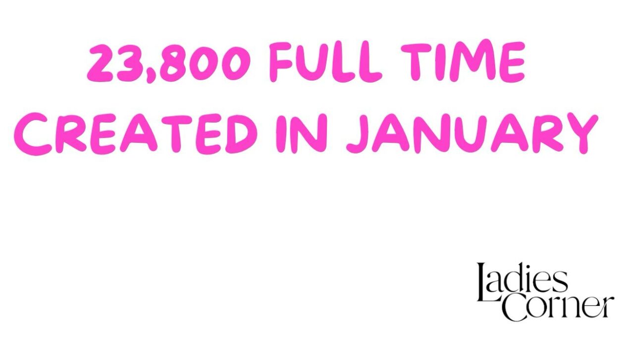 23,800 fulltime created in January