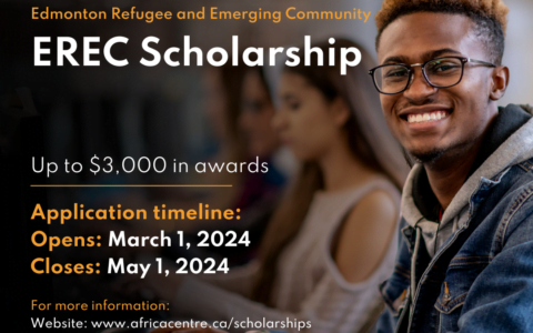 Edmonton Refugee and Emerging Community Scholarship