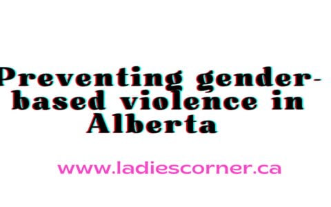 Preventing gender based violence in Alberta