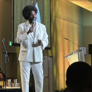 Sterling Scott at the Africa Day Gala