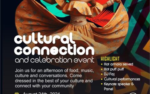 Join us for an extraordinary afternoon at the Cultural Connection and Celebration Event on August 24th, 2024, from 2 pm to 5 pm. Hosted at the Ghana House, located at 3936 29 Street Northeast, Calgary, this free event is a vibrant celebration of multiculturalism, bringing together food, music, culture, and engaging conversations.