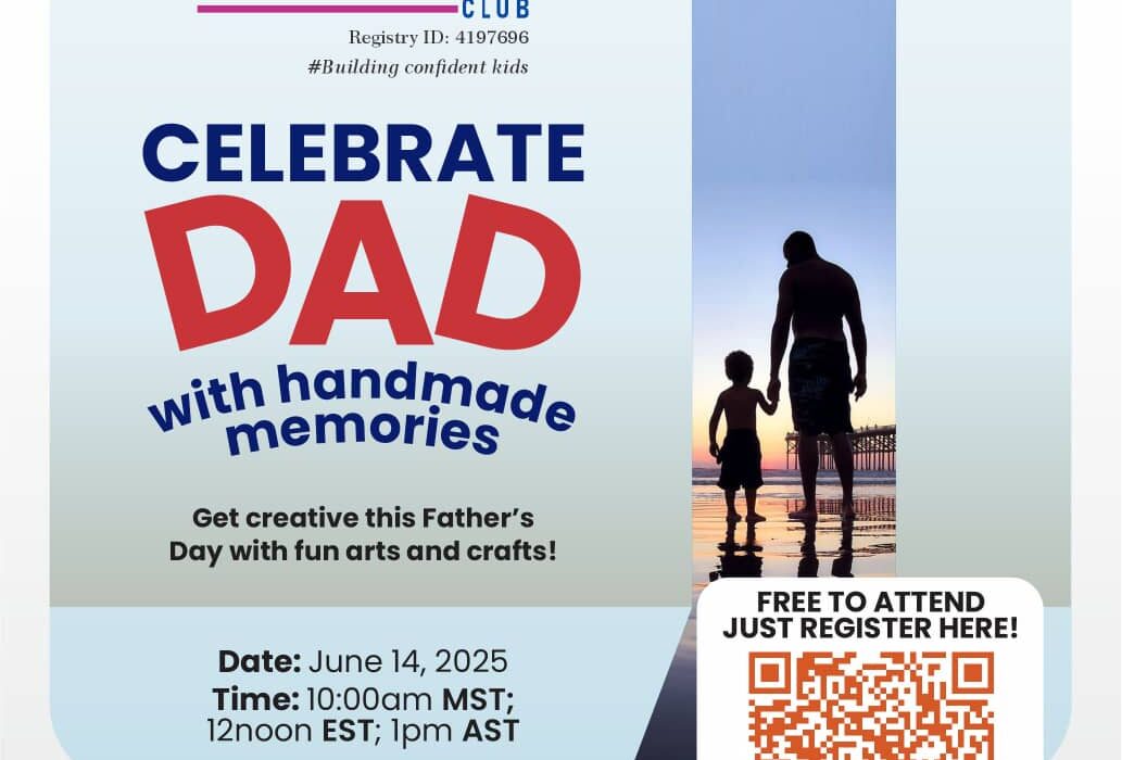 Join us on June 14, 2025, for a heartwarming online celebration hosted by The SmartKidz Club! This special event is all about handmade memories — where kids get to show their love and appreciation through fun, guided arts and crafts activities.
