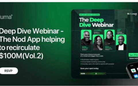 Join us for a Deep Dive into The Nod App: Helping to Recirculate $100M(Vol.2) on September 27. This interactive session will walk you through the impact and opportunities within the movement, and how your business can be part of it.
